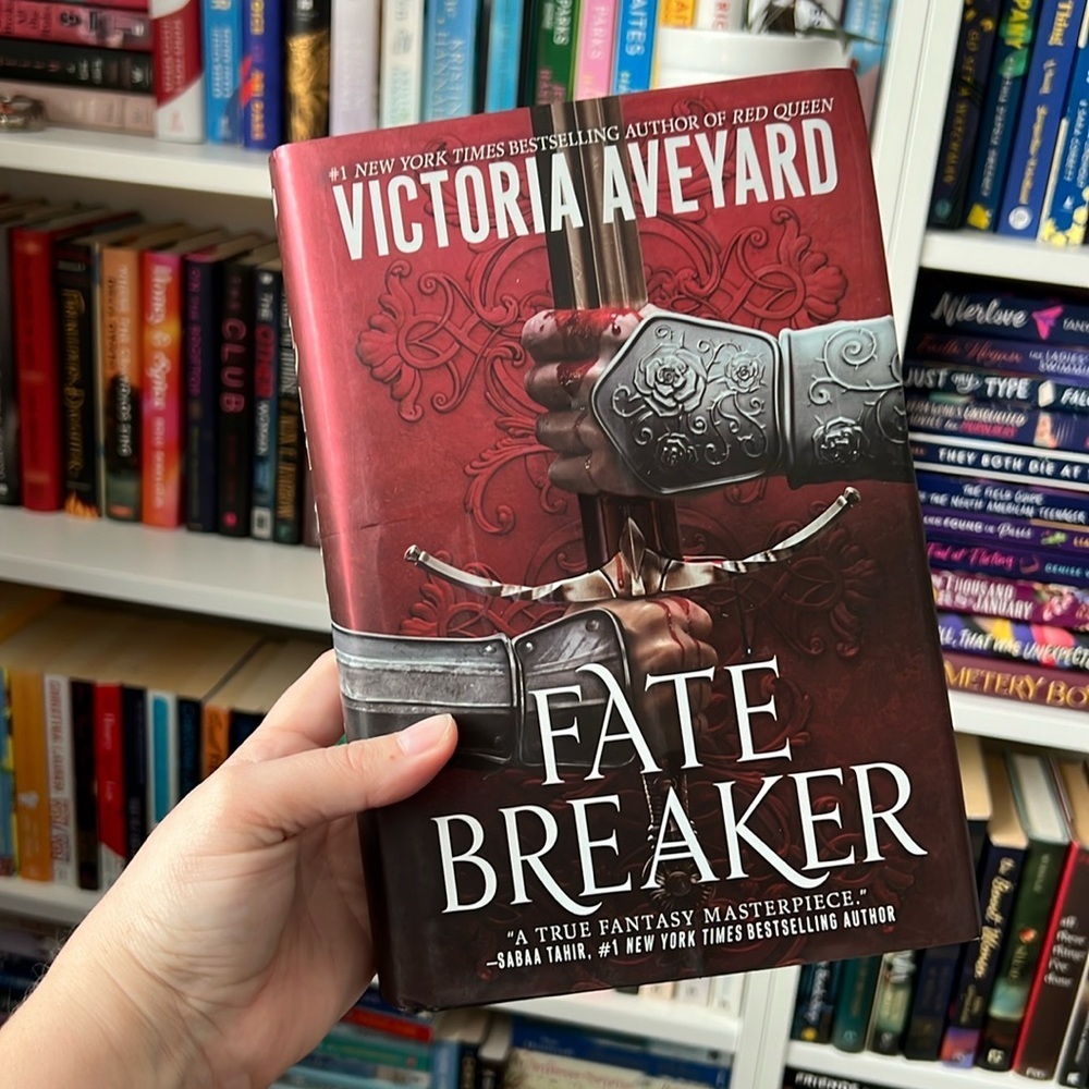 Fate breaker hardcover book by Victoria Aveyard